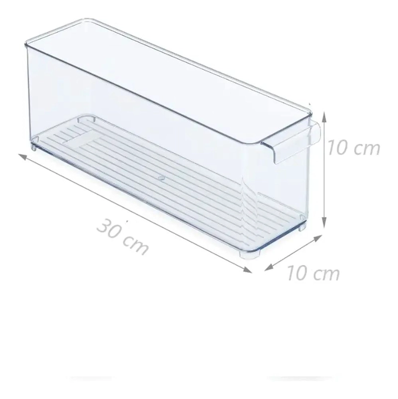 CONTENEDOR ORGANIZADOR PARA REFRIGERADOR CON TAPA PRACTICA - 3