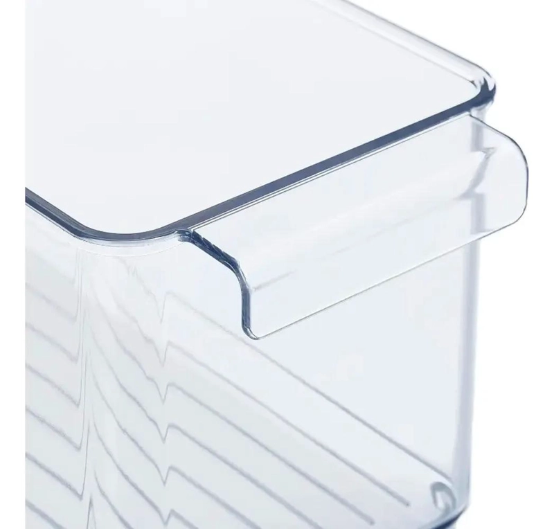 CONTENEDOR ORGANIZADOR PARA REFRIGERADOR CON TAPA PRACTICA - 4