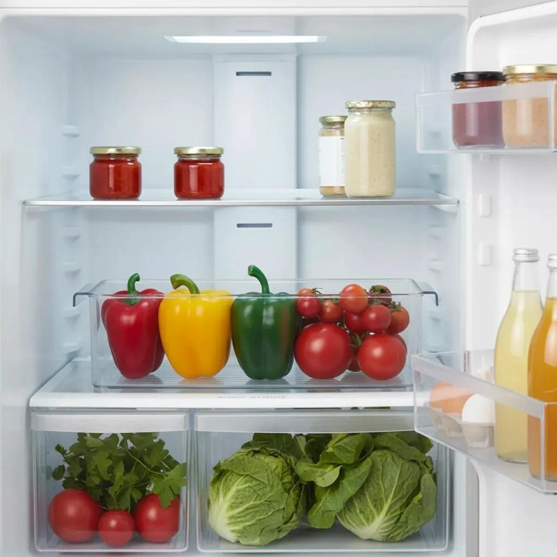 CONTENEDOR ORGANIZADOR PARA REFRIGERADOR CON TAPA PRACTICA - 5