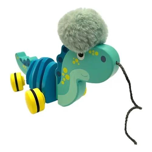 JUGUETE DIDACTICO DINO FLORENTINO DE ARRASTRE PARA NIÑOS - 4