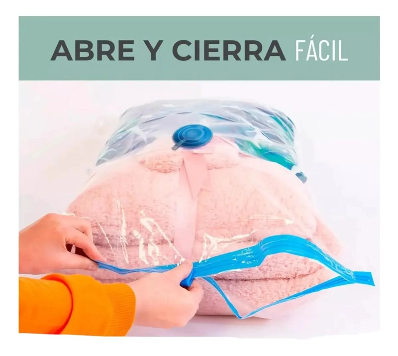 BOLSAS AL VACIO PARA ROPA ORGANIZADORA 80X110 CM - 5