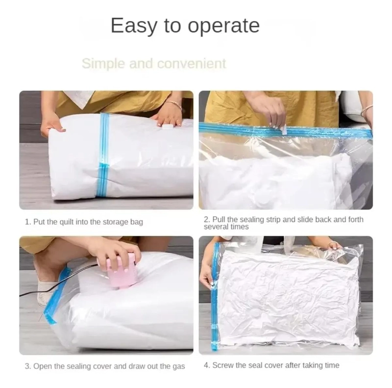 BOLSAS AL VACIO PARA ROPA ORGANIZADORA 80X110 CM - 7