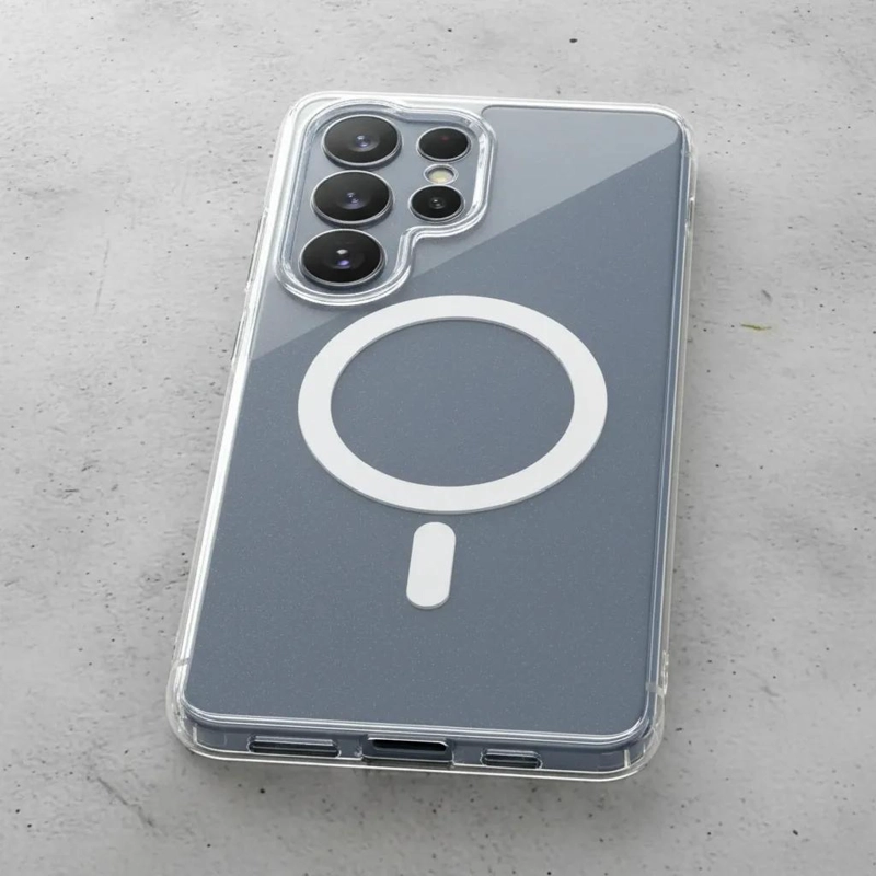 CARCASA MAGNE TICA TRANSPARENTE PARA SAMSUNG S26 ULTRA - 5