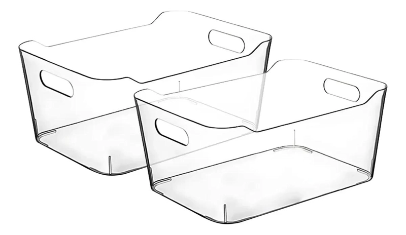 CONTENEDORES ACRILICOS PARA ALIMENTOS ORGANIZADOR DE COCINA - 1