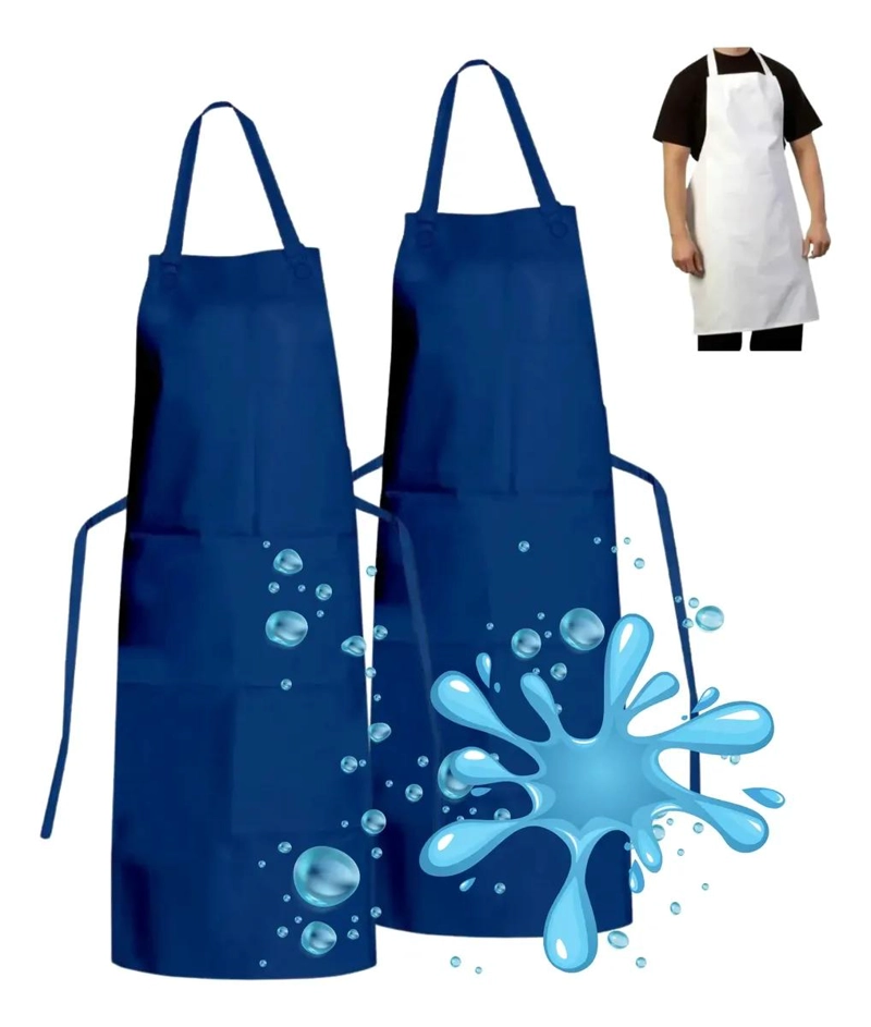 PECHERA IMPERMEABLE DOBLE FAZ PARA COCINA Y TRABAJO - 1