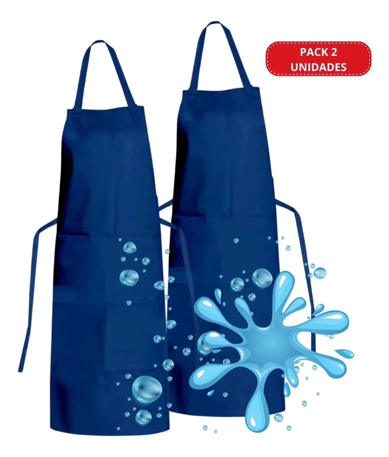 PECHERA IMPERMEABLE DOBLE FAZ PARA COCINA Y TRABAJO - 2