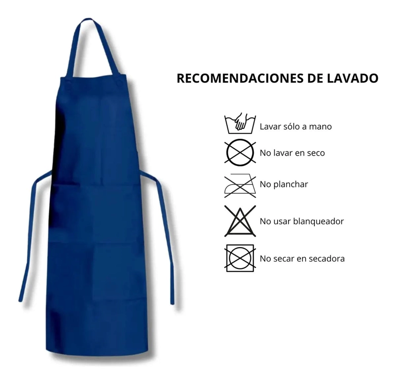 PECHERA IMPERMEABLE DOBLE FAZ PARA COCINA Y TRABAJO - 6
