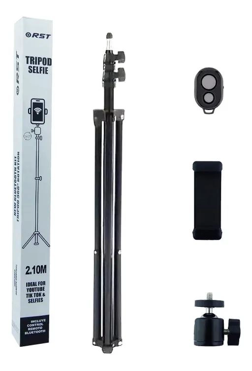 TRIPODE DE 2.10 METROS CON CONTROL REMOTO BLUETOOTH - 2