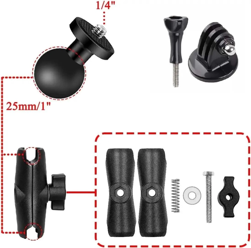 SOPORTE DE FIJACION UNIVERSAL PARA CAMARAS Y TELE FONOS MOVILES - 5