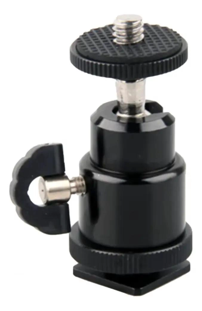 SOPORTE PARA CAMARA DE FOTOGRAFIA ADAPTADOR PARA TRIPODE - 1