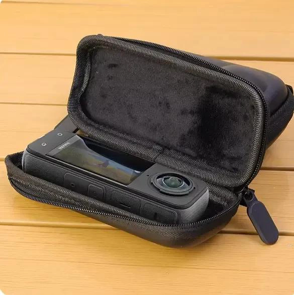 ESTUCHE PROTECTOR PARA CAMARA INSTA360 X4 X5 DISEÑO ELEGANTE - 10