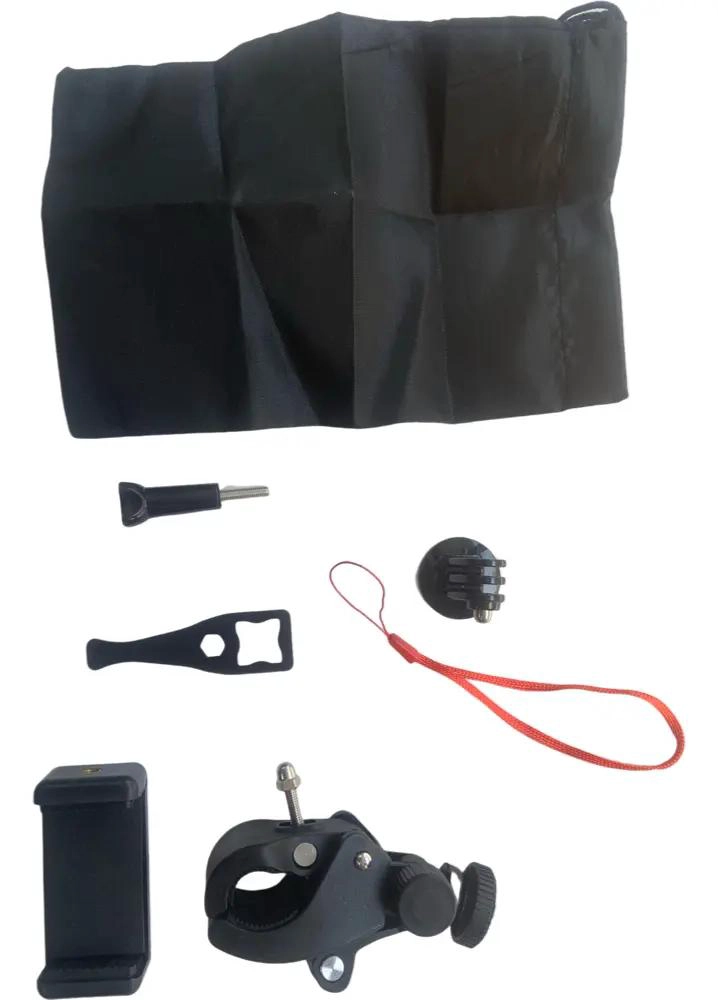 SOPORTE ABRAZADERA PARA MANILLAR DE MOTO Y BICICLETA - 3