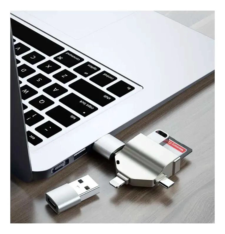 LECTOR DE TARJETAS 7 EN 1 PARA TRANSFERENCIA DE ARCHIVOS - 4