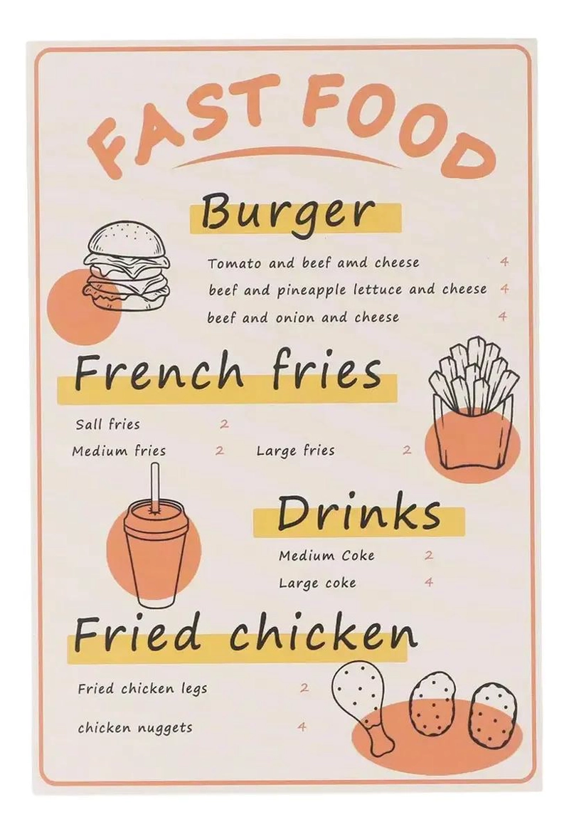 JUEGO DE MADERA APILABLE PARA NIÑOS CON HAMBURGUESAS Y COMIDA - 3