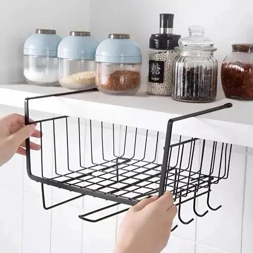 ORGANIZADOR COLGANTE METALICO PARA COCINA Y HOGAR - 5