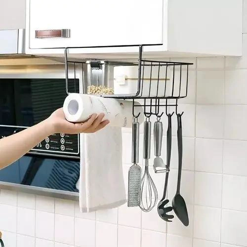 ORGANIZADOR COLGANTE METALICO PARA COCINA Y HOGAR - 6