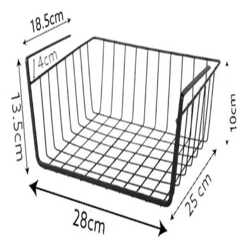 ORGANIZADOR COLGANTE METALICO PARA COCINA ESPACIO EFICIENTE - 3