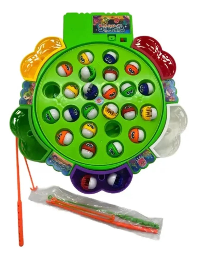 JUEGO DE PESCA MAGNE TICO ELECTRONICO PARA NIÑOS - 1
