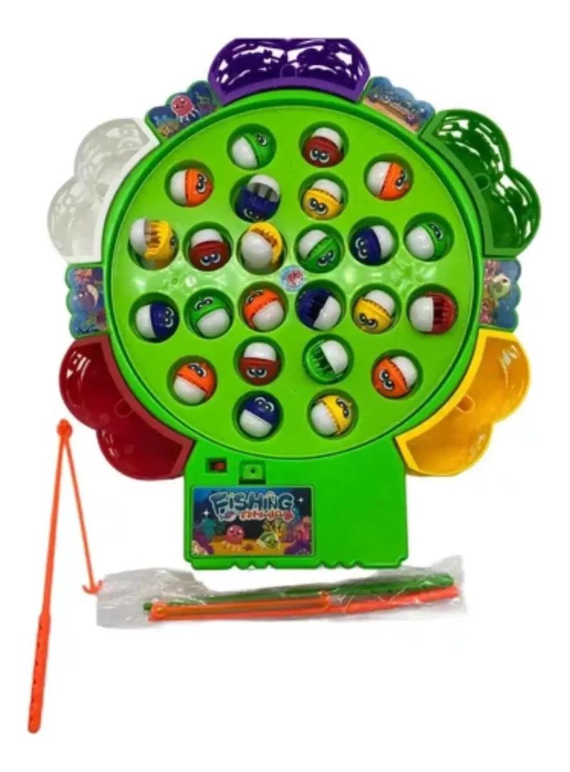 JUEGO DE PESCA MAGNE TICO ELECTRONICO PARA NIÑOS - 2