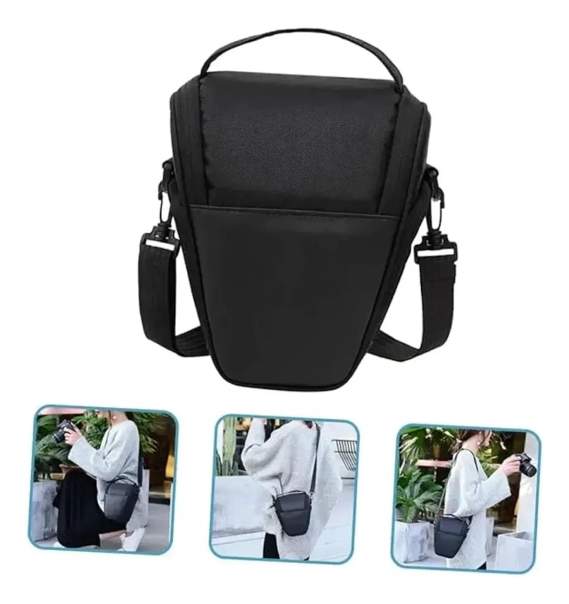 BOLSO PARA CAMARAS LENTE DSLR COMPACTO Y ELEGANTE - 1