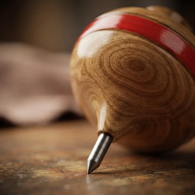 12 TROMPOS CHILENOS DE MADERA PARA FIESTAS PATRIAS - 4