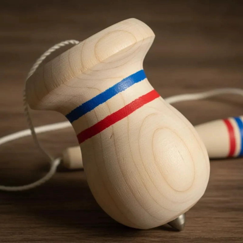 TROMPOS Y EMBOQUES DE MADERA PARA JUGAR Y COLECCIONAR - 2
