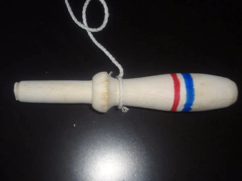 TROMPOS Y EMBOQUES DE MADERA PARA JUGAR Y COLECCIONAR - 6