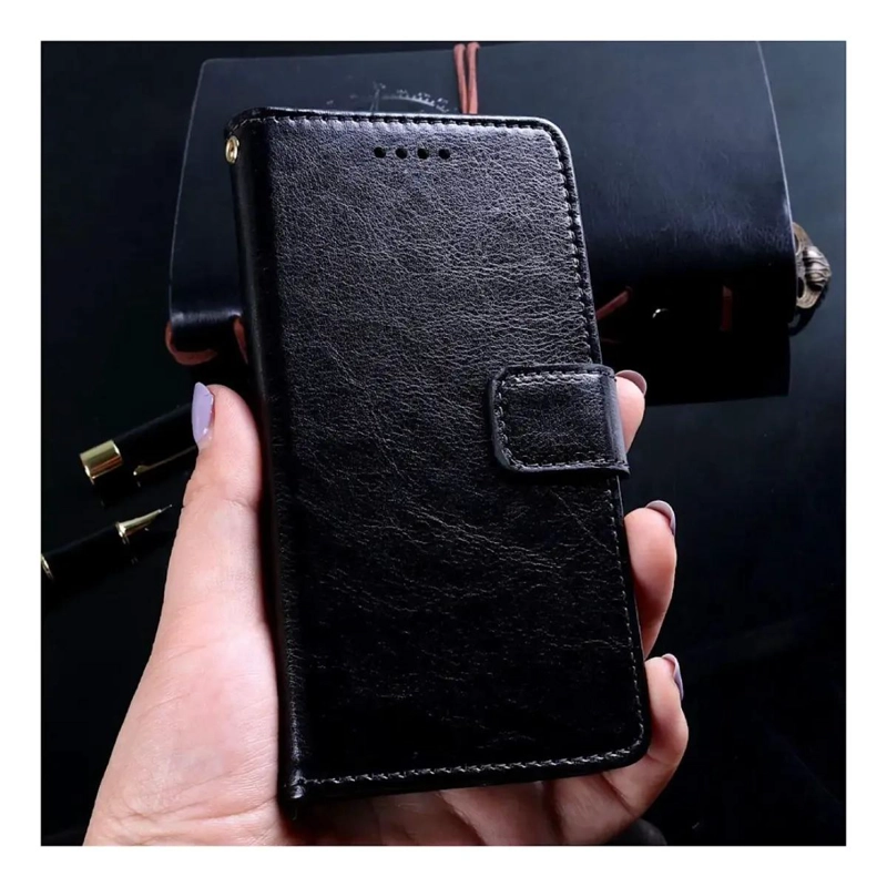 CARCASA FLIP COVER NEGRA PARA XIAOMI NOTE 15 PRO PLUS 5G - 7