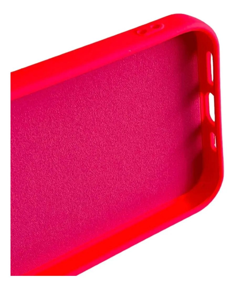 FUNDA DE SILICONA ROSA CHICLE PARA IPHONE 13 PRO MAX - 2