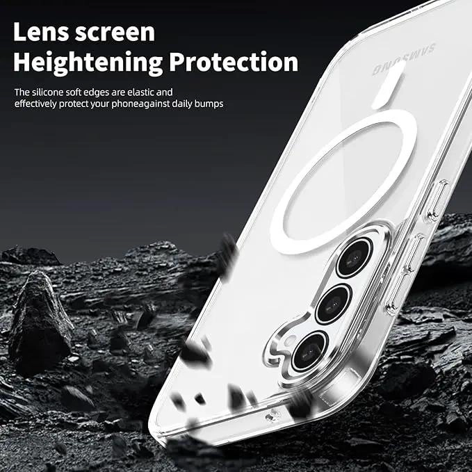 CARCASA TRANSPARENTE ANTIGOLPE PARA SAMSUNG GALAXY S24 FE - 4