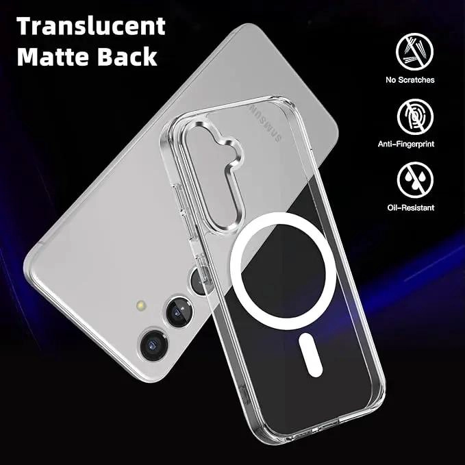 CARCASA TRANSPARENTE ANTIGOLPE PARA SAMSUNG GALAXY S24 FE - 6