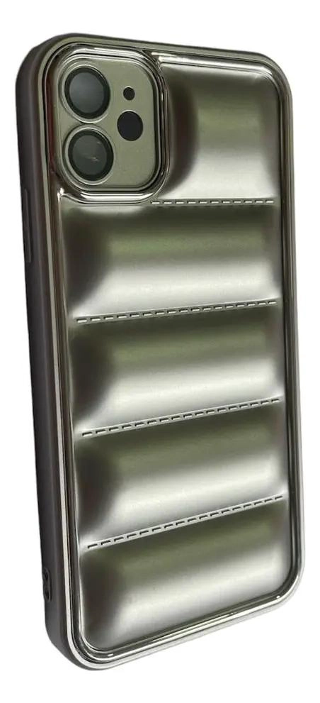 FUNDA ACOLCHADA PARA IPHONE 11 CON PROTECCION DE CAMARA - 2
