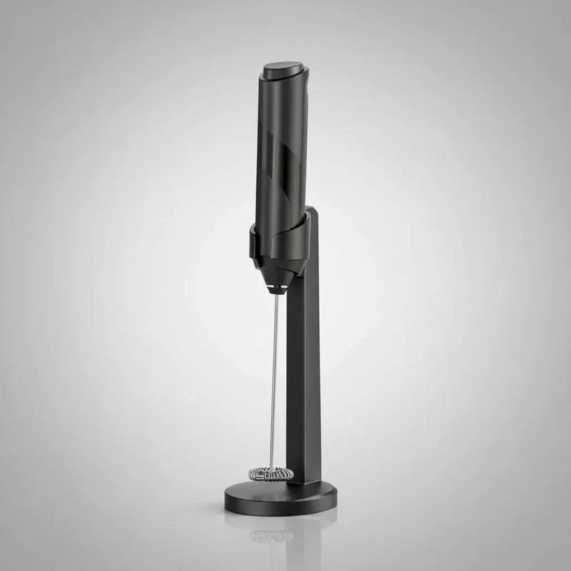 BATIDOR ESPUMADOR ELE CTRICO PORTATIL CON SOPORTE PARA LECHE - 6