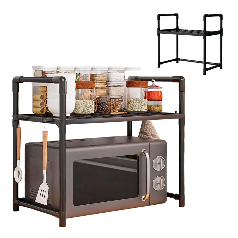 ESTANTE ORGANIZADOR DE COCINA PARA HORNO MICROONDAS Y UTENSILIOS - 1