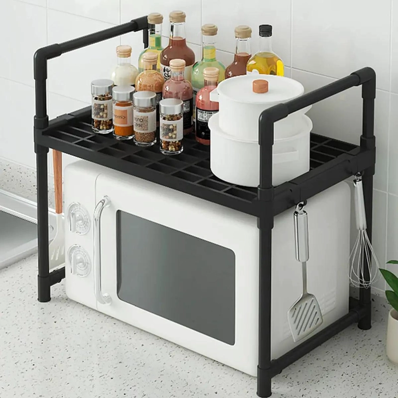 ESTANTE ORGANIZADOR DE COCINA PARA HORNO MICROONDAS Y UTENSILIOS - 3