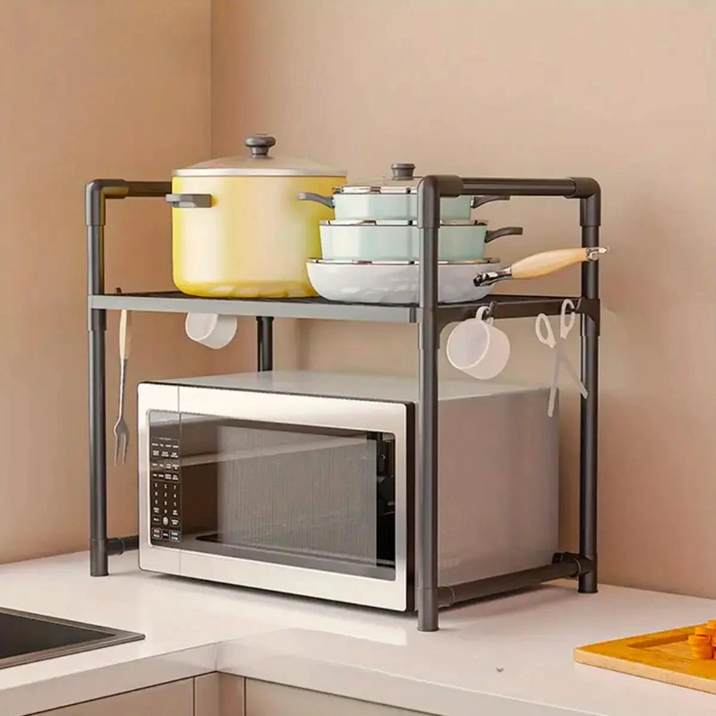 ESTANTE ORGANIZADOR DE COCINA PARA HORNO MICROONDAS Y UTENSILIOS - 5