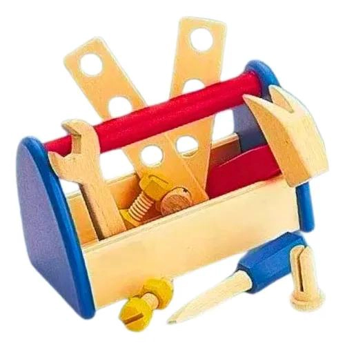 SET DE HERRAMIENTAS DE MADERA PARA NIÑOS Y NIÑAS - 3