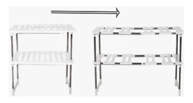 ESTANTE ORGANIZADOR MULTIUSO AJUSTABLE PARA COCINA 50-70 CM - 2
