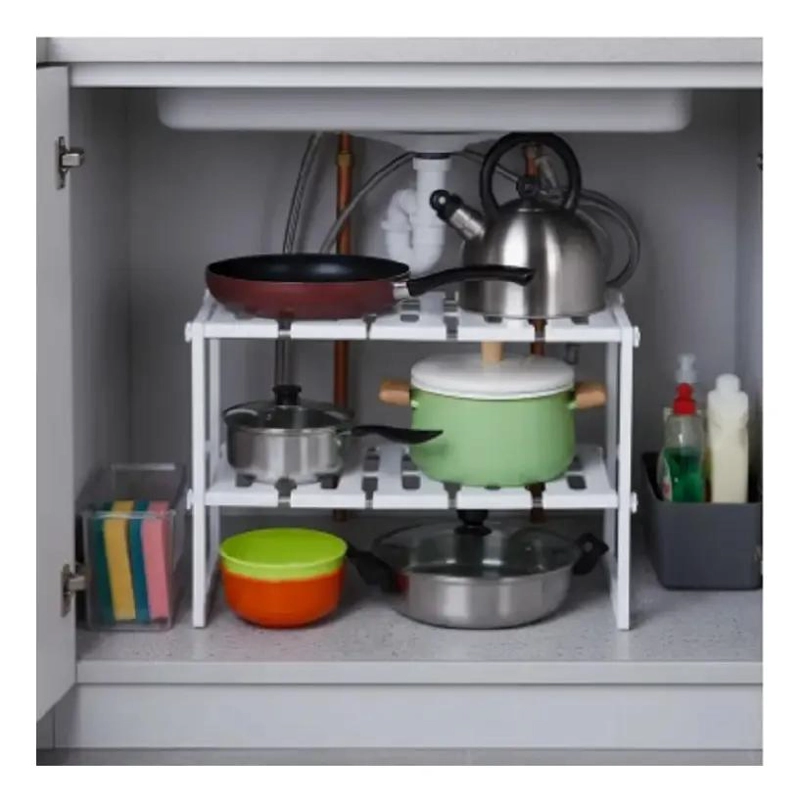 ESTANTE ORGANIZADOR MULTIUSO AJUSTABLE PARA COCINA 50-70 CM - 5