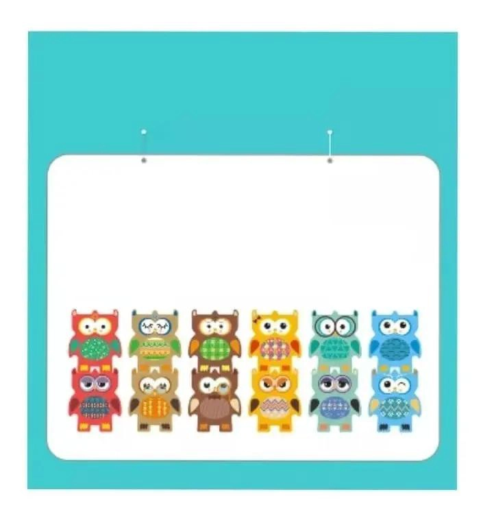 JUGUETE DE MADERA BUHO PARA JUEGO DE EQUILIBRIO INFANTIL - 8