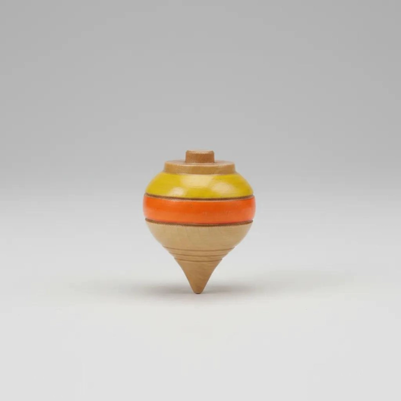 TROMPO DE MADERA TRADICIONAL PARA JUEGOS TIPICOS - 4