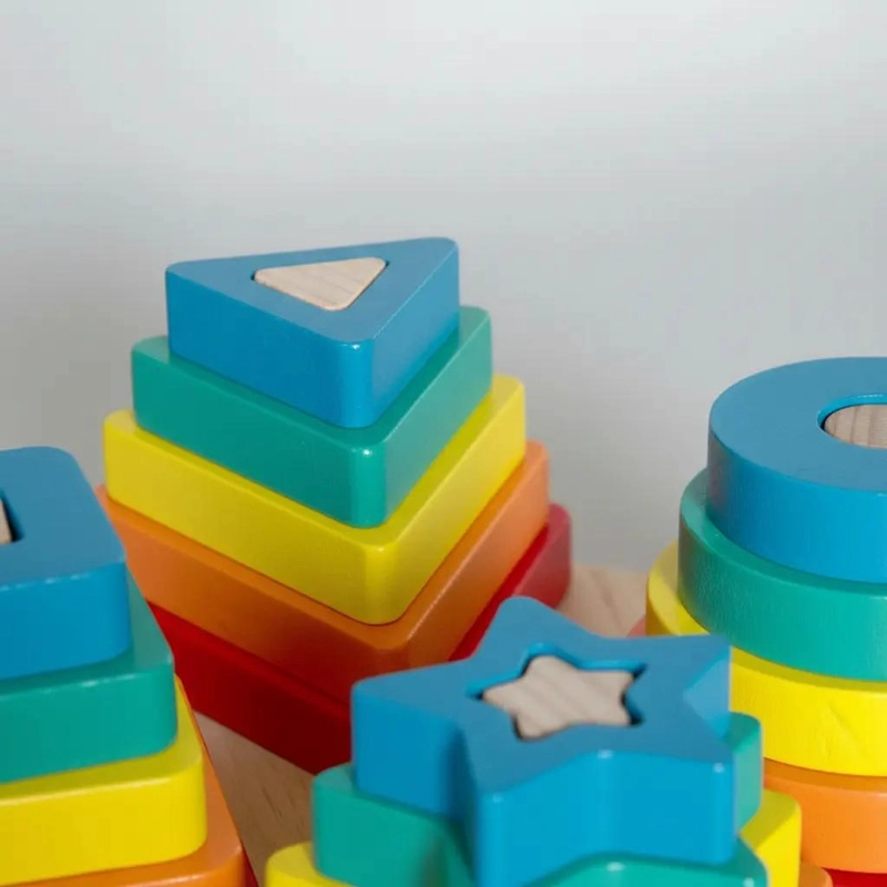 JUEGO DE MADERA PARA DESARROLLO DE MOTRICIDAD FINA - 5