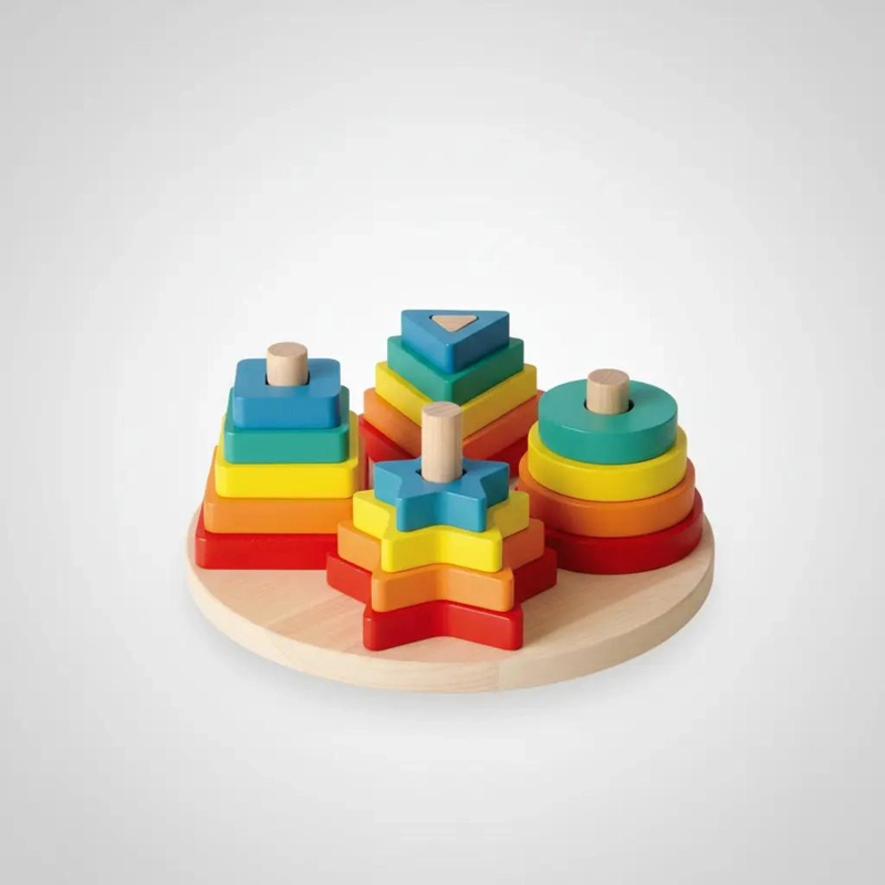 JUEGO DE MADERA PARA DESARROLLO DE MOTRICIDAD FINA - 6