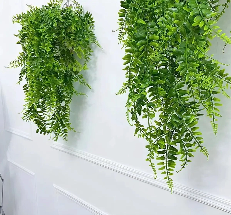 PACK DE 2 HELECHOS COLGANTES ARTIFICIALES PARA DECORACION - 8