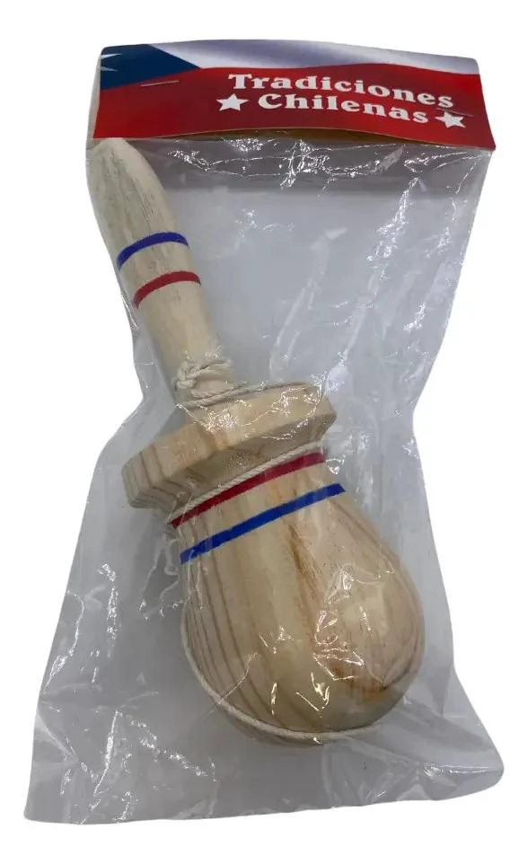 EMBOQUE TRADICIONAL CHILENO DE MADERA PARA DIVERSION FAMILIAR - 8