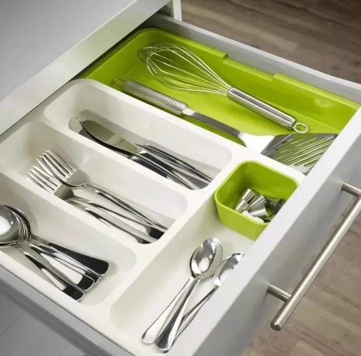 ORGANIZADOR EXTENSIBLE PARA CAJONES DE COCINA Y HOGAR - 3
