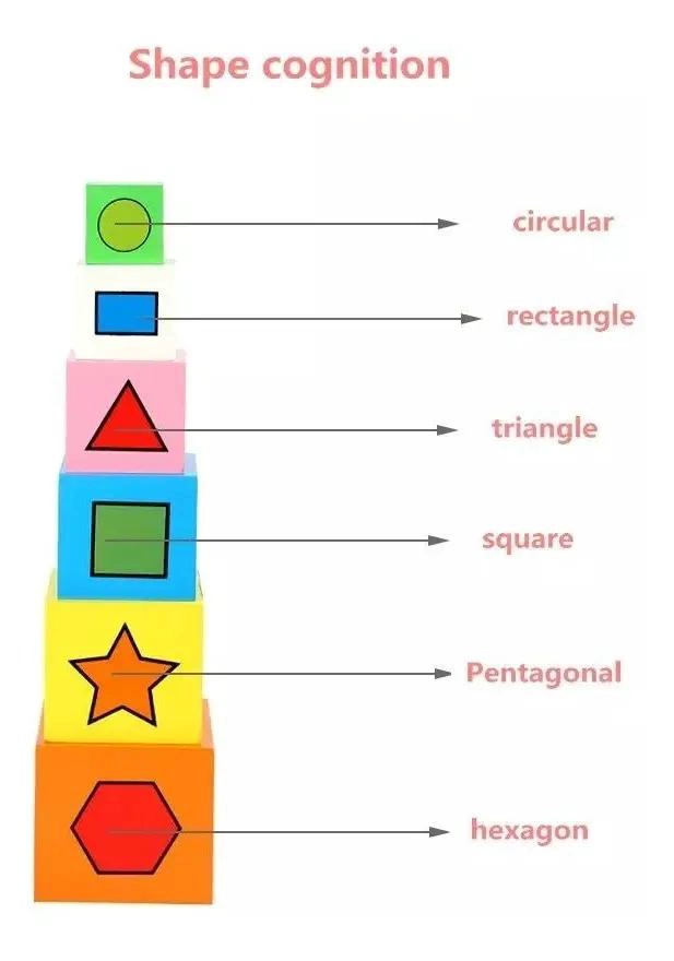 JUGUETE DIDACTICO DE MADERA TORRE CUBO ENCAJE PARA NIÑOS - 3