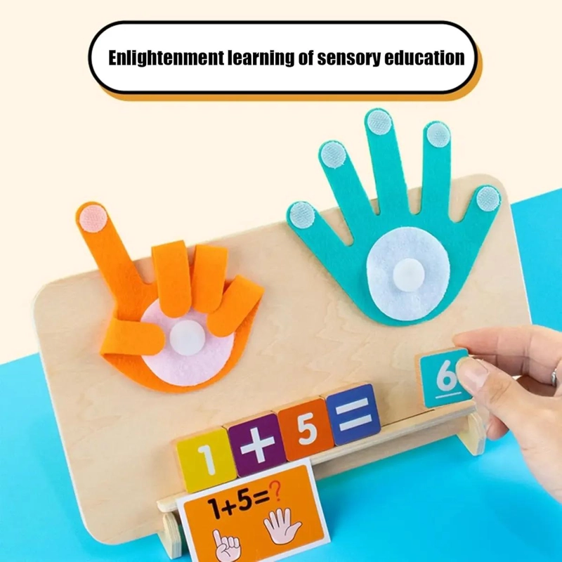 JUEGO DIDACTICO PARA APRENDER A CONTAR Y SUMAR CON DEDOS - 5