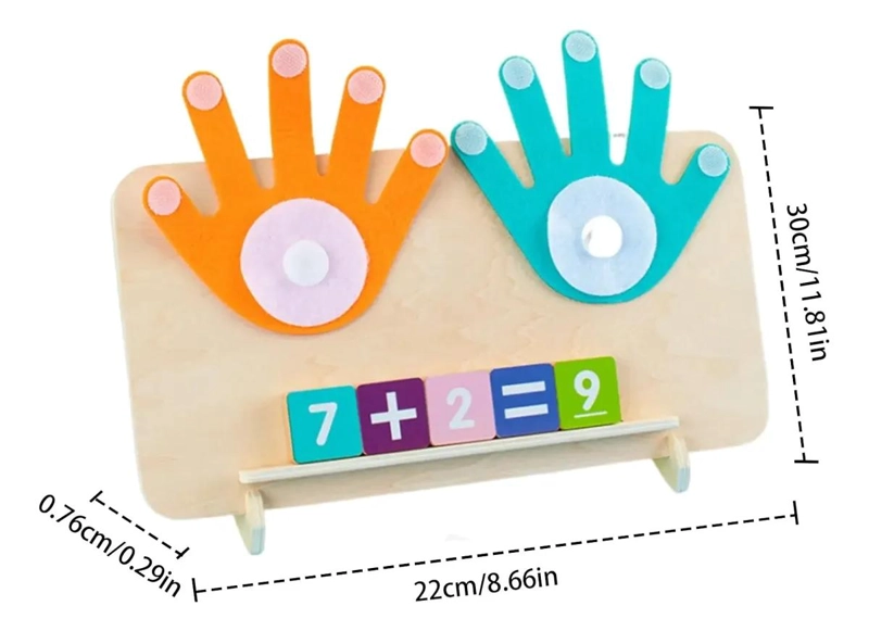 JUEGO DIDACTICO PARA APRENDER A CONTAR Y SUMAR CON DEDOS - 6