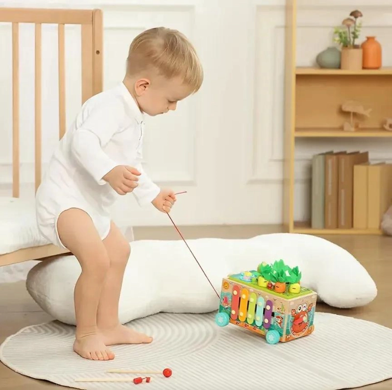 JUGUETE MONTESSORI DE MADERA PARA NIÑOS DE 1 A 3 AÑOS - 4
